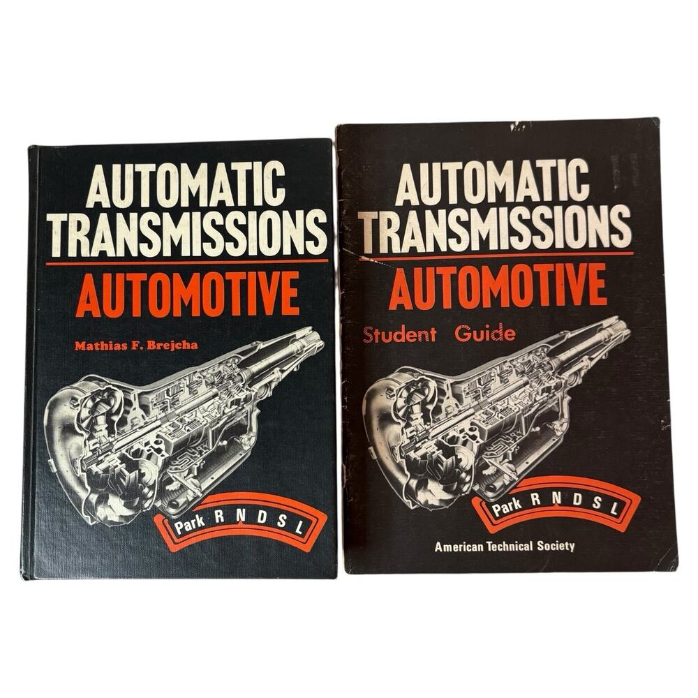 VTG 1975 "Automatic Transmissions Automotive" HC 2nd Printing Car Manual Guide